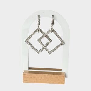 Square Dangle Night Out Earring